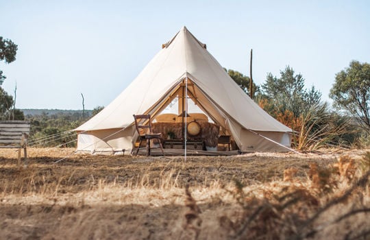 Die 10 besten Glamping-Erlebnisse in Südaustralien