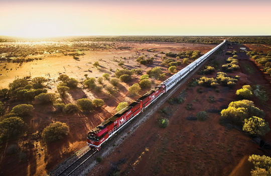 Das südaustralische Outback mit The Ghan entdecken